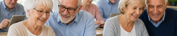 Kurth digital solutions Senioren Schulungen Header